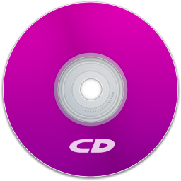 CD Purple Icon 256x256 png
